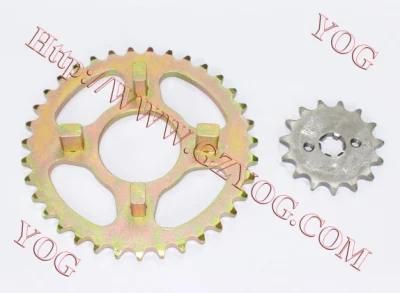 Motorcycle Part Transmission Kit Sprocket Set 70cc Honda YAMAHA Suzuki Motard250m4 Rx200 Ceccato250X