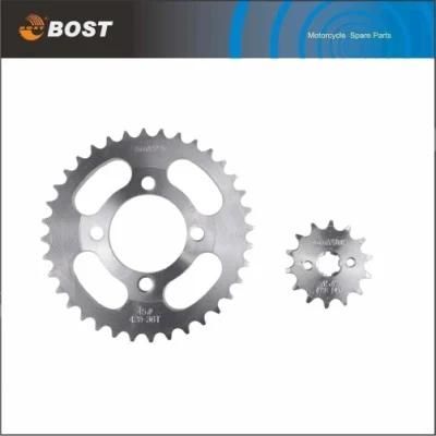 High Quality Motorcycle Parts Sprocket Set for Dayang Dy100 Motorbikes