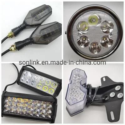 Hot Sale Motorcycle LED Light Pit Bike/Dirt Bike/Scooter/Motorcycle Parts for South America Market/Middle East Market