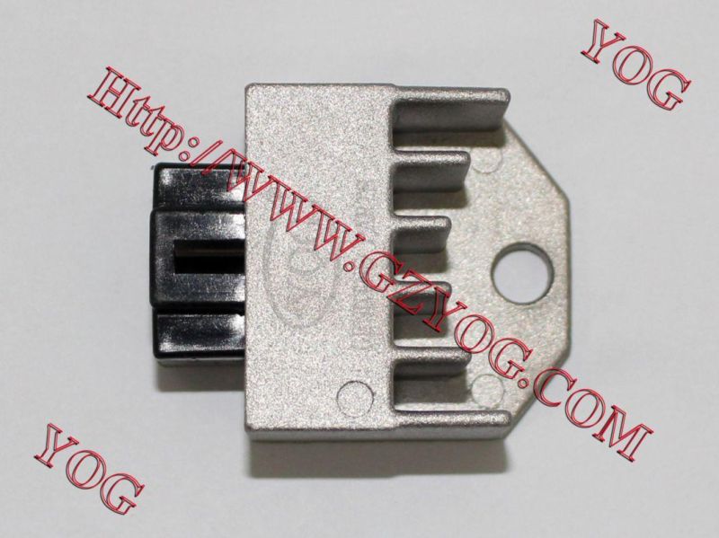 Yog Motorcycle Spare Parts Voltage Rectifier 6V 1 Alambre Eco-100 Ax100