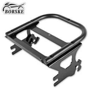 Detachable Two-up Tour Pak Pack Mounting Luggage Rack for Harley Touring 97-08