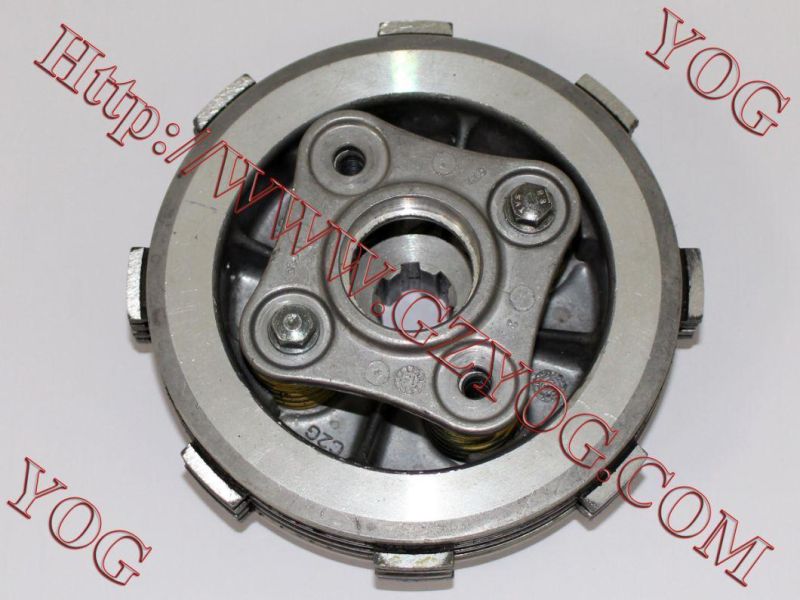Yog Motorcycle Spare Parts Centre Clutch Complete for Bajaj Boxer Cg125 Cg150