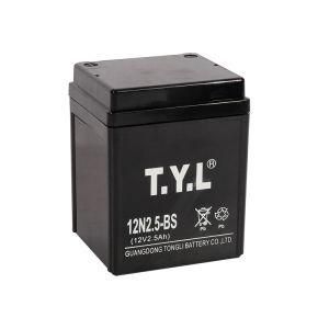 12n2.5-BS/12V 2.5ah Tyl Battery SLA/AGM/VRLA Mf Motorcycle Battery with Best Price