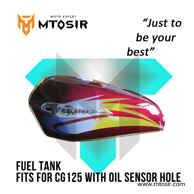 Mtosir High Quality Fuel Tank for Honda Cg Cg125 Cg150 Cg200 Gas Fuel Tank Oil Tank Container Chassis Frame Parts Motorcycle Spare Parts