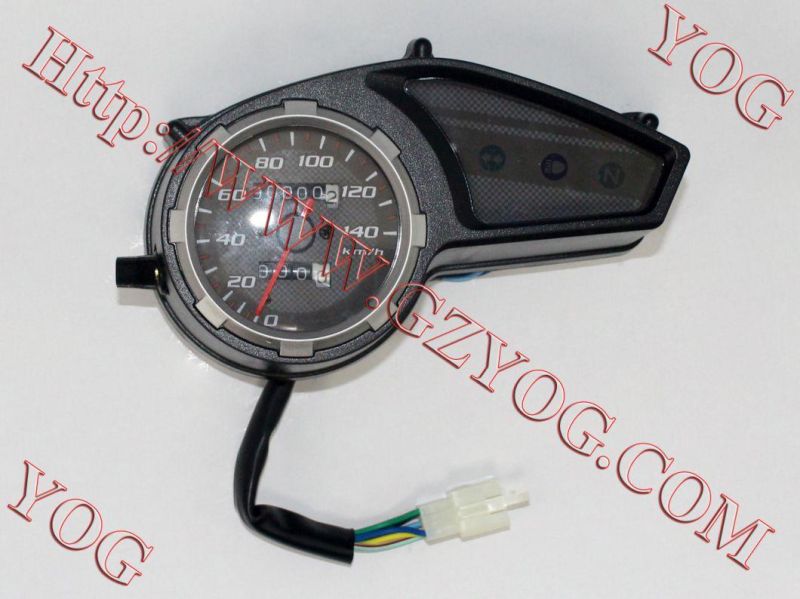 Motorcycle Velocimetro Speedometer Assy Hj125-7 Akt125tt Gy150gy