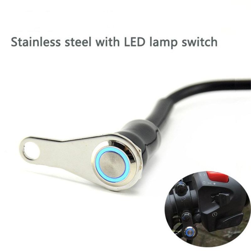 Motorcycle Accessories LED Lights Spotlights Fire Modification Switch
