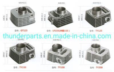 Motorcycle Engine Spare Parts for Gt125/Lf155/Ty125/Ty150/Ty190/Ty200/53.5mm/55mm/56.5mm/62mm/65.5mm