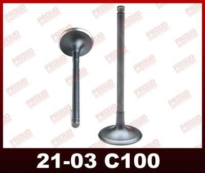 C100/C110 Engine Valve Motorcycle Engine Valve C100/C110 Motorcycle Spare Parts