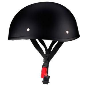 Matte Black ABS Half Face Motorcycle Helmet Halley Cheap Price