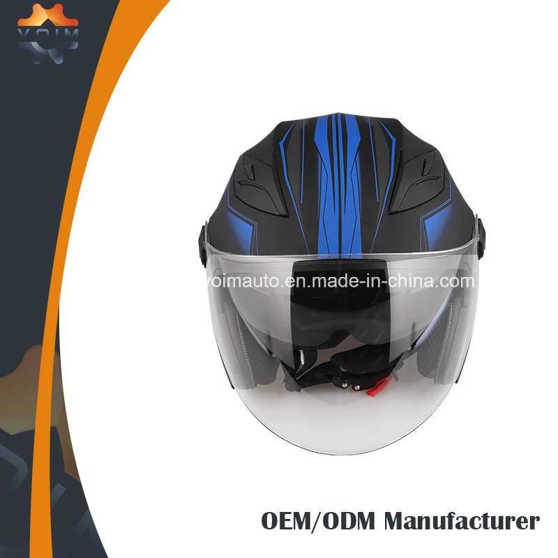 Open Face Helmet 2022 Matte Black Helmet