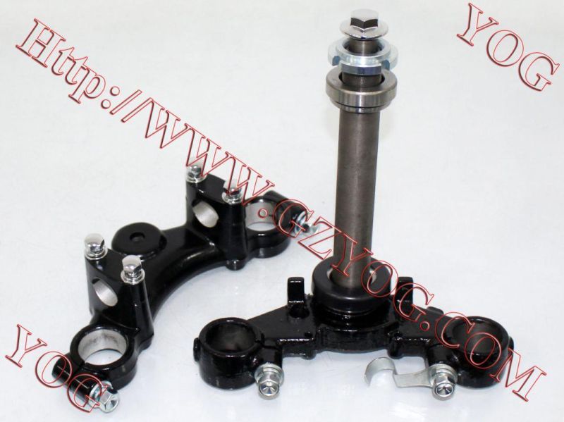 Yog Motorcycle Steering Stem/Steering Comp. /T- Fork Steering for Ax100, Bajaj, 125cc