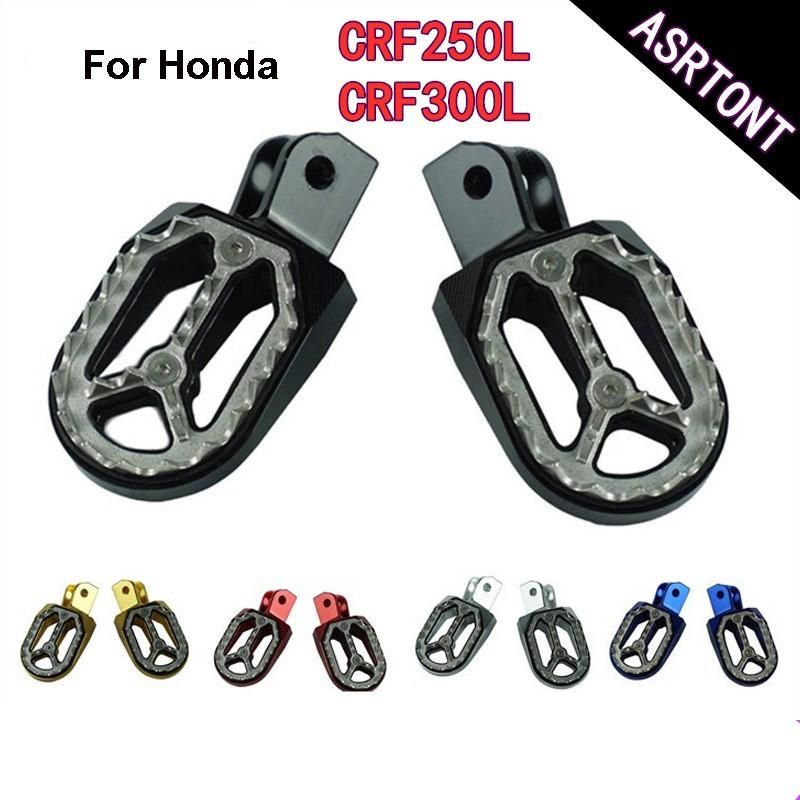off-Road Motorcycle Refitted Parts CNC Pedal Aluminum Alloy Accessories Pedal for Crf250L/Crf300L