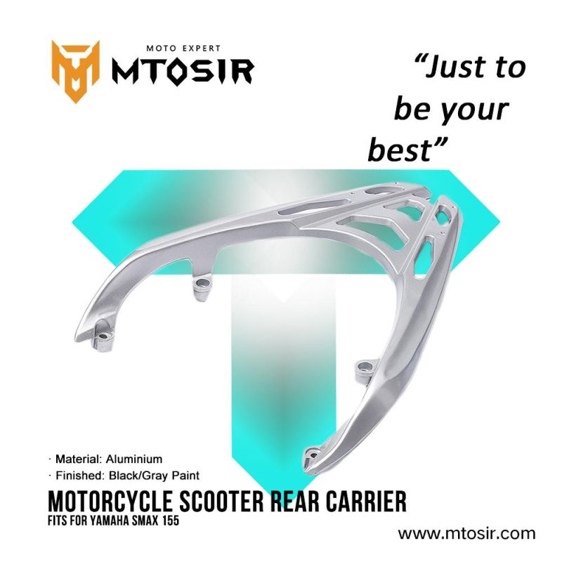 Mtosir Motorcycle Scooter Rear Carrier Fits for YAMAHA Smax155 High Quality Motorcycle Spare Parts Motorcycle Accessories