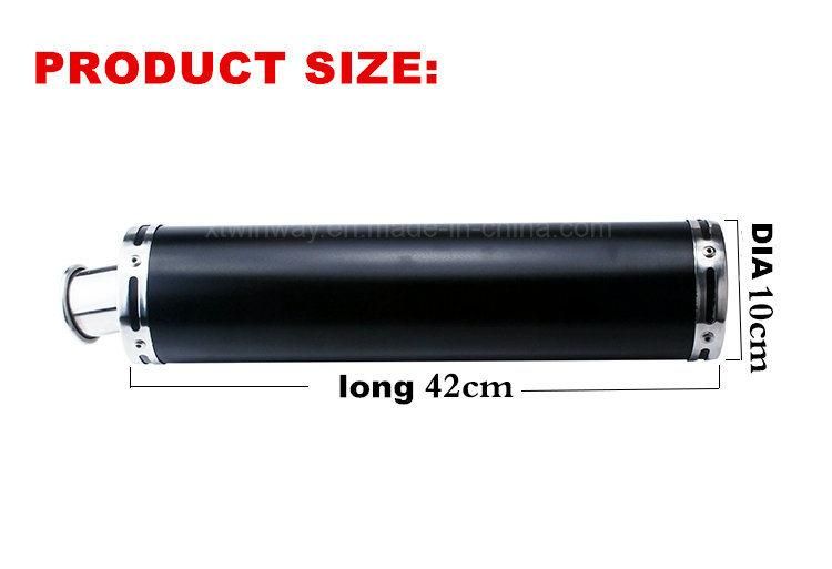 Motorcycle Parts Colorful Exhaust Pipe Muffler for 125