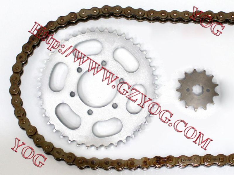 Motorcycle Chain Sprocket Set, Repuestos PARA Motocicletas, Kit De Transmision for Honda Nxr150 Bross150