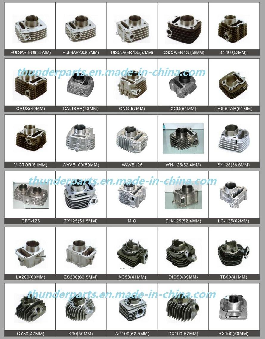 Motorcycle Cylinder Head/Culata Cabeza De Cilindro Ax100, Yumbo, Motomel, Zenella, Mondial