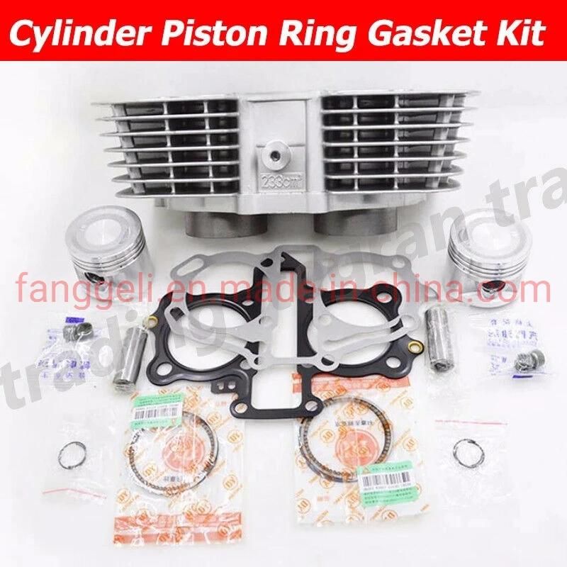 15 Motorcycle Cylinder Piston Ring Gasket Kit for Honda CB 250 Two Fifty Ca250 Rebel Cmx250