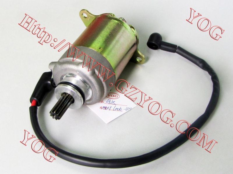 Motorcycle Spare Parts Electric Starting Motor Tvs Star Lx110 Gy6-125 Cg125