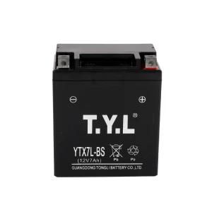 Ytx7l-BS/12V 7ah Tyl Battery SLA/AGM/VRLA Mf Motorcycle Battery with Best Price