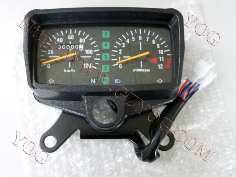 Yog Motorcycle Spare Part Speedometer for Max110, Ybr125, Cgl125