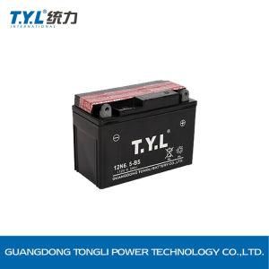 12V6.5ah/12n6.5-BS Dry Charged Mf Motorcycle Battery with OEM Available for Honda Cg125 Motorcycle Parts