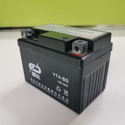 Yt4-BS 12V4ah Motorcycle Battery Lead Acid Battery Rechargeable Battery VRLA Battery