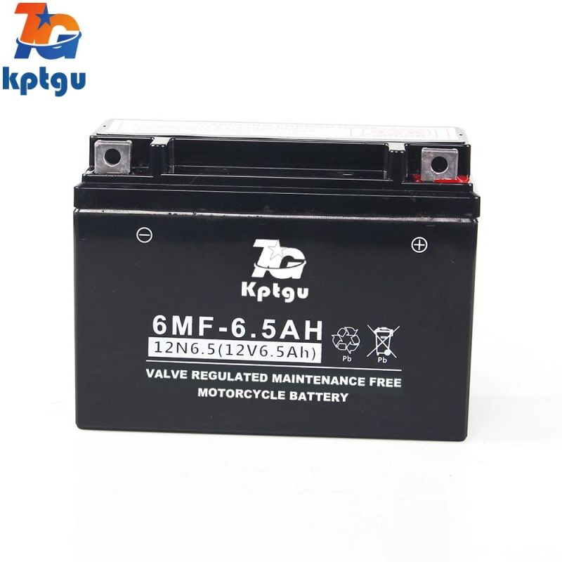 12n6.5-12V6.5ahtotally Maintenance-Free AGM Rechargeable Lead Acid Motorcycle Battery