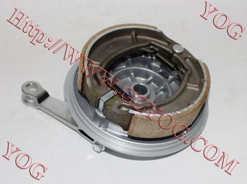 Yog Motorcycle Parts Rear Hub Cover/Rear Brake Panel with Brake Cam, Brake Arm for Cg125/Jh125