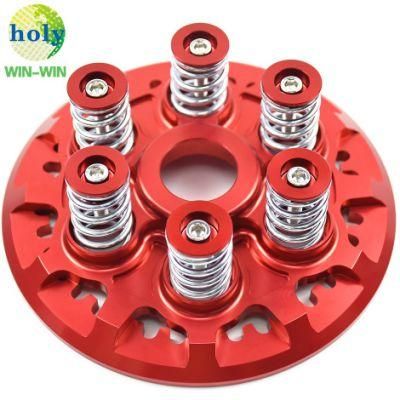 CNC Motorcycle Pressure Plate-B with Teeth Version with Nice Anodized CNC Machining Motorcycle Spare Parts