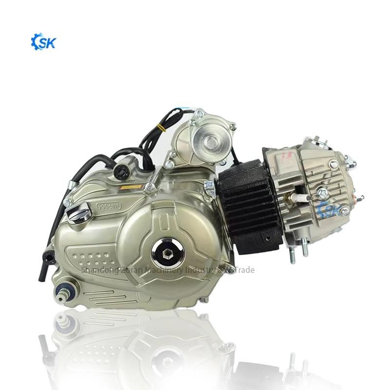 Hot Sale Lifan Horizontal 110cc Engine Suitable for Small Gasoline Tricycle Motorcycle off-Road ATV ATV Engine 110 Foot Start Manual Clutch (without motor)