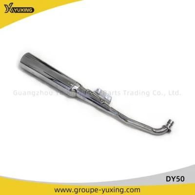 Motorcycle Parts Dy50 Modified Roundtail Stainless Steel Muffler