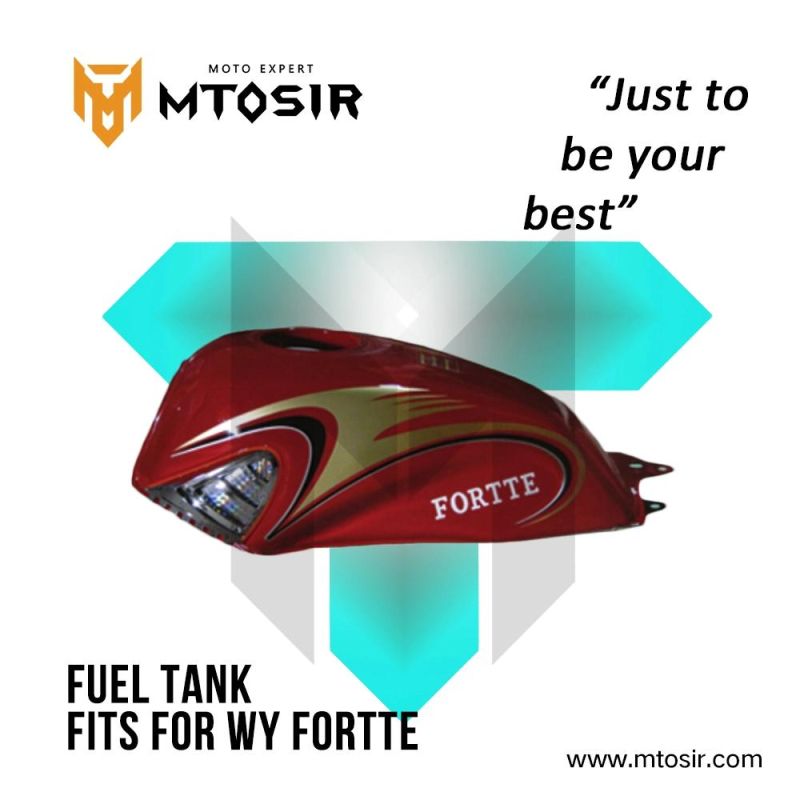 Mtosir Fuel Tank for Wuyang Wy Fortte High Quality Fuel Tank Oil Tank Gas Container Motorcycle Spare Parts Chassis Frame Parts