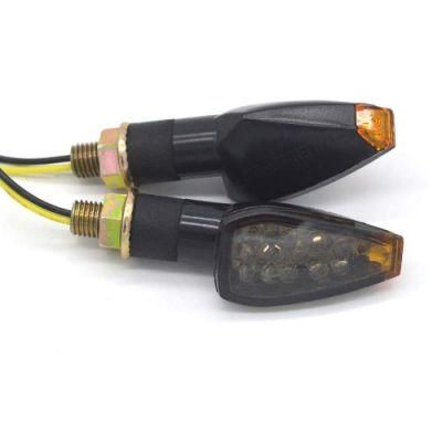 1 Pair Signal Lamp Sequential Flowing Indicator Light Amber LED Motorcycle Part for Honda