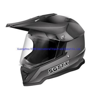 Anti-Wind Single Visor ECE Std High Quality Helmets OEM Available Mx Helmets M3-819-7 Sgttx Helmets
