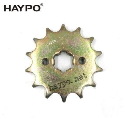 Motorcycle Parts Front Sprocket for Tvs Hlx125 / N3080040