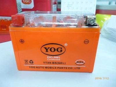 Yog Motorcycle Gel Battery Ytx9 BS Gel Battery
