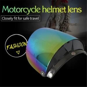 Colorful Anti-UV Motorcycle Helmet Visor Easy Installation OEM Wind Prevention