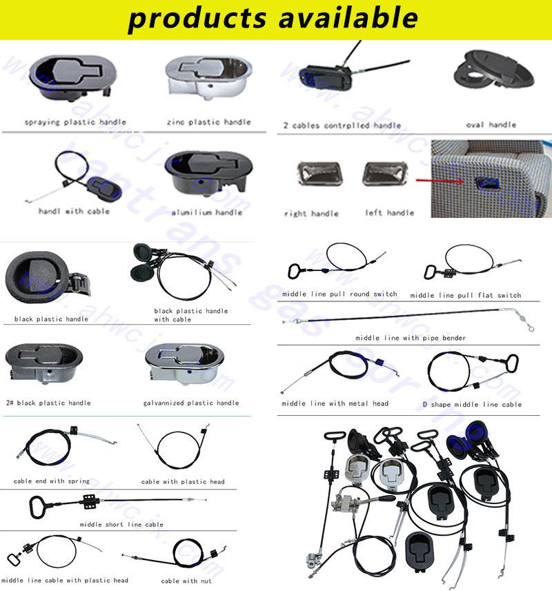 Double Control Switch Brake Cable for Gas Spring