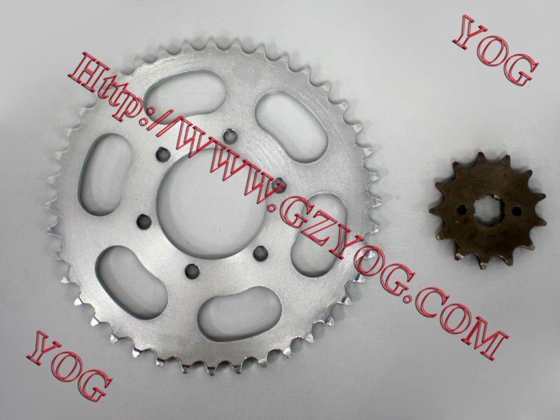 Motorcycle Part Transmission Sprocket Kit Tvs Star Bajaj Boxer