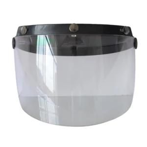 Transparent Anti-UV Motorcycle Helmet Visor Easy Installation OEM Wind Prevention