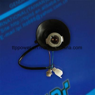 Wh125 Motorcycle Spare Parts Motorcycle Square Shape Headlight/Head Lamp Socket