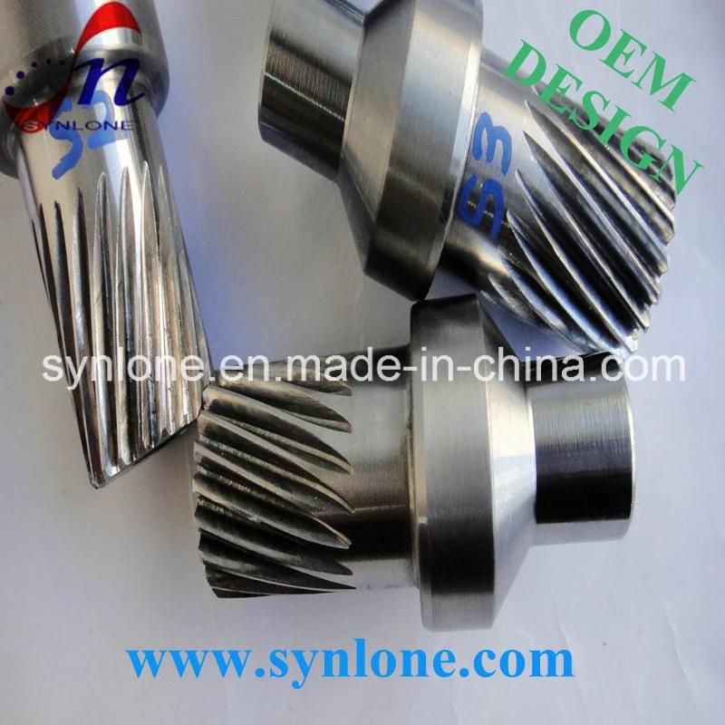 CNC Machining Steel Gear Shaft for Machine Parts