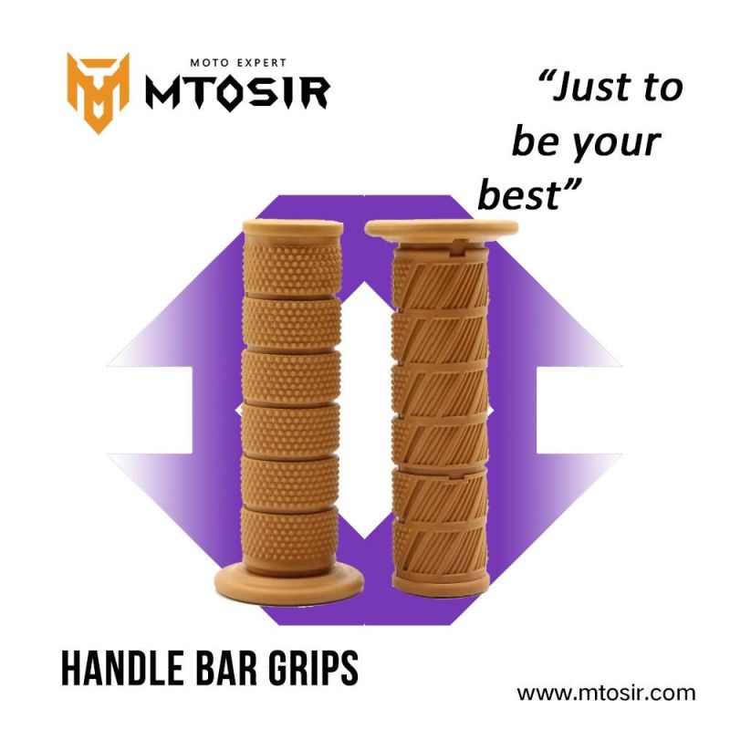 Mtosir Hand Grips Universal Non-Slip High Quality Soft Rubber Handle Bar Grips Handle Grips Motorcycle Accessories Motorcycle Spare Parts