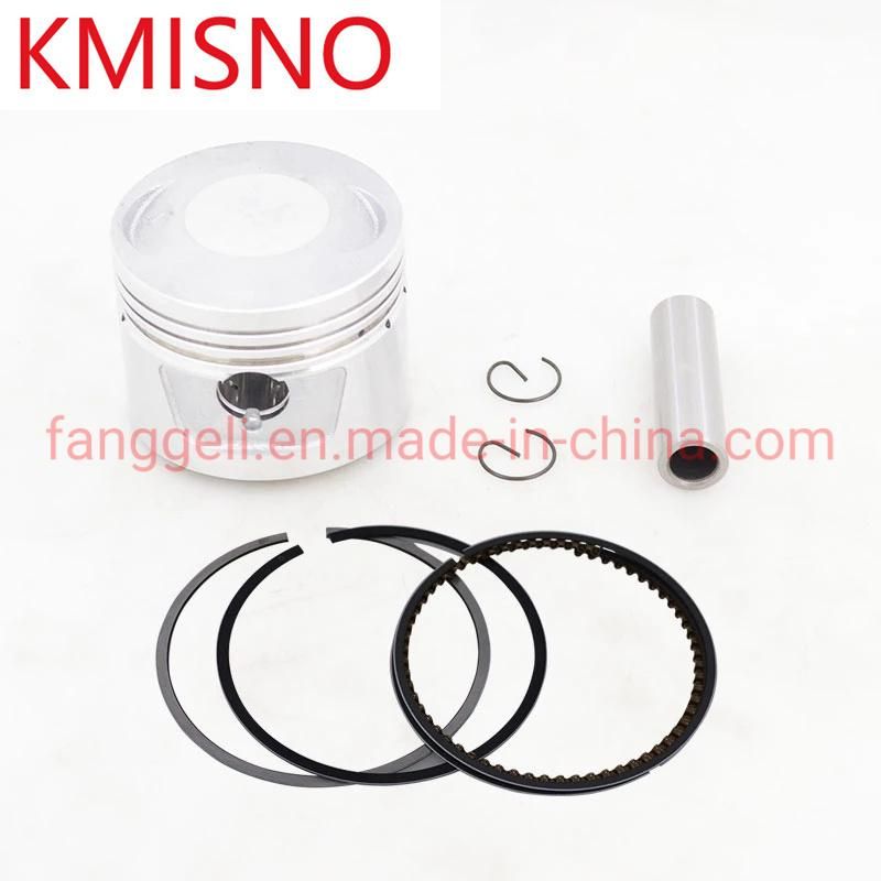 Motorcycle 62mm Piston 15mm Pin Ring 1.2*1.2*2.5mm Set for Cg150 Zj150 Cg Zj 150 150 Cc engine  Spare Parts