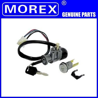 Motorcycle Spare Parts Accessories Morex Genuine Ignition Switch for Dy-100 Original Honda Suzuki YAMAHA Bajaj Vespa Kymco Lock Set Tank Cap