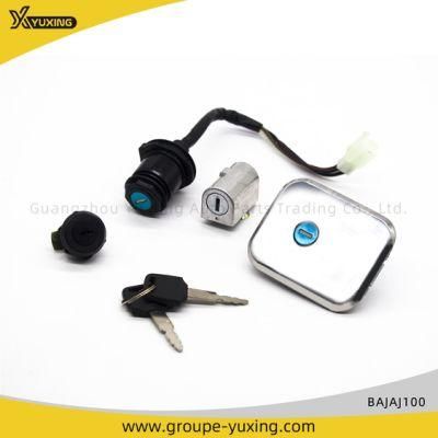 Motorcycle Spare Parts Motorcycle Key Motorcycle Lock Set for Bajaj100