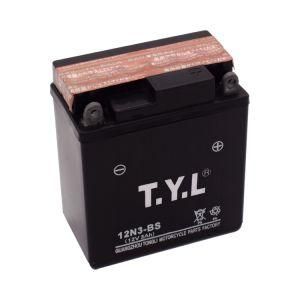 12V3ah/12n3-BS Dry-Charged Motorcycle Lead-Acid Battery