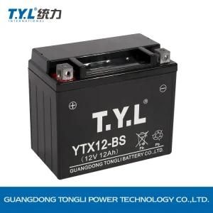 12V12ah/ Ytx12-BS /Rsv1000/Zzr600/Dl650/TDM850 Motorcycle High Performance Battery