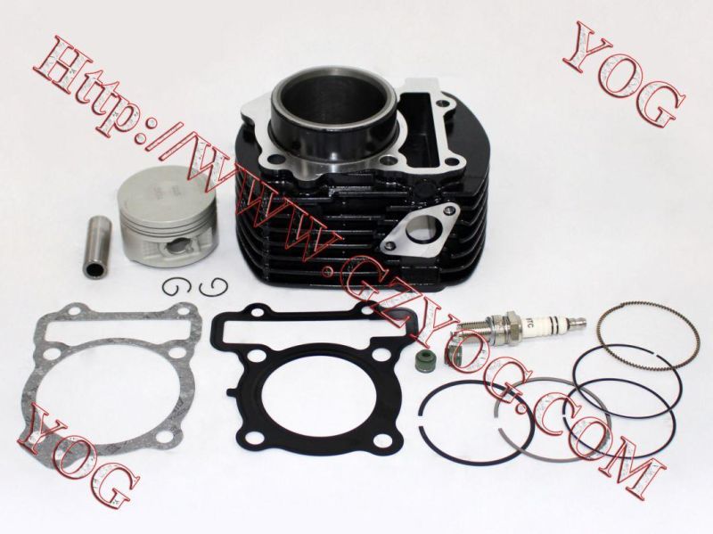 Motorcycle Parts Cylinder Kit Piston Complete Rings Block Cg125 Cg150 Cg200