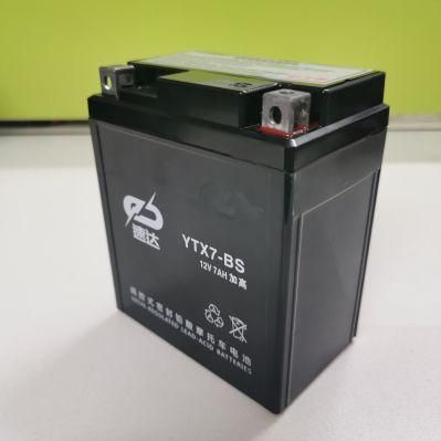 Yt5-BS (heighten) 12V5ah Motorcycle Battery VRLA Battery Lead Acid Battery Rechargeable Battery